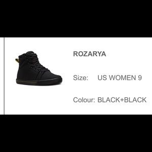 rozarya canvas dr martens